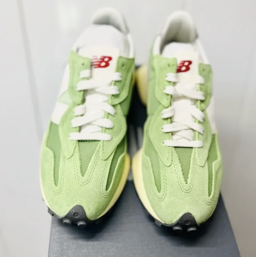 New Balance 327 Unisex Casual Sneakers Shoes Green Chive Kiwi