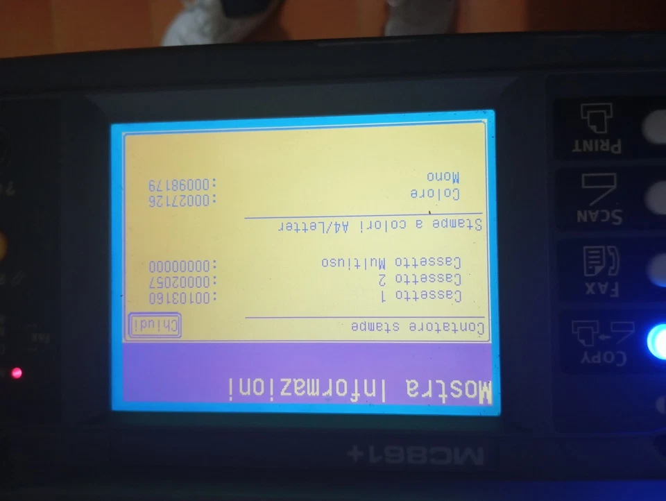 Stampante Multifunzione Laser Oki mc861+ - Immagine 4 di 4