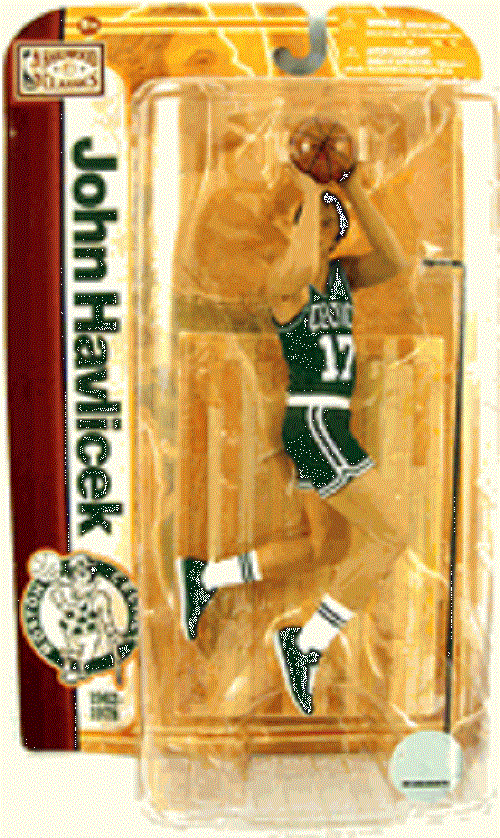 JOHN HAVLICEK NBA HARDWOOD CLASSICS 5 MCFARLANE, BOSTON CELTICS JOHN HAVLICEK NBA HARDWOOD CLASSICS 5 MCFARLANE, BOSTON CELTICS