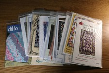 QUILT PATTERN Lot of 24 Various Designs Instructions Large Blankets Wall Hanging