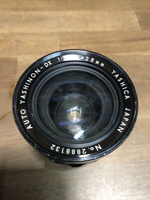 vintage Yashica Auto Yashinon DX 28mm f2.8 M42 Mount | eBay
