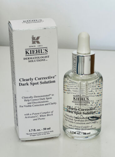 KIEHL'S CLEARLY CORRECTIVE DARK SPOT SOLUTION CORRECTOR 50ML SALE - Picture 1 of 3