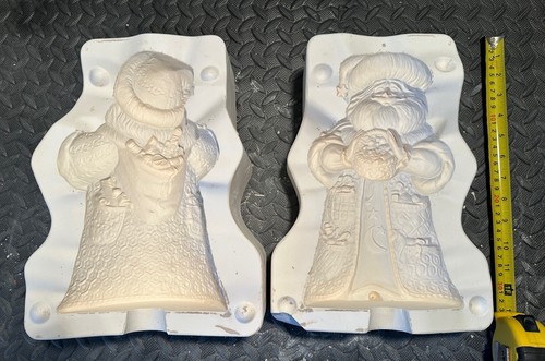 Gare 2480 Antique Santa Moonstars 10"H Ceramic Mold