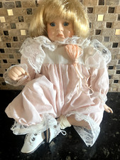 Brinn’s Collectible Porcelain Doll from 1996 11" - Tears on Face