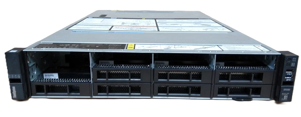 Lenovo ThinkSystem SR590 12x LFF 1x Xeon 4110 32GB RAM 930-16i 2x 750W - Image 2 of 3
