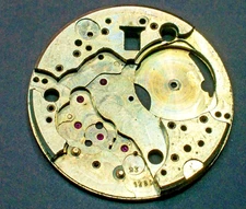 Benrus DN21 ETA 1281 0100 Main Plate Parts. Repair