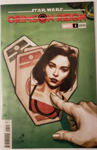 Star Wars Crimson Reign #1 (2021) David Lopez 1:25 Sabacc Variant Marvel Comics