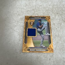 2023 Chronicles Ricky Tiedemann Gold Standard Swatches #GSS-RT - Blue Jays