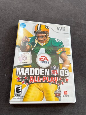 Madden NFL 09: All-Play (Nintendo Wii, 2008) Football Game 14633155457 ...