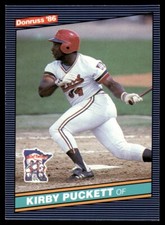 1986 Donruss Kirby Puckett #72