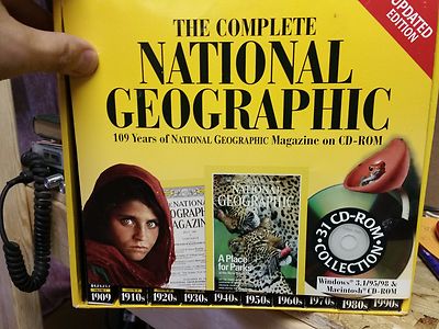 THE COMPLETE NATIONAL GEOGRAPHIC 109 YEARS OF MAGAZINES on CD-ROM 