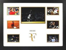 Roger Federer Signed Photograph Display