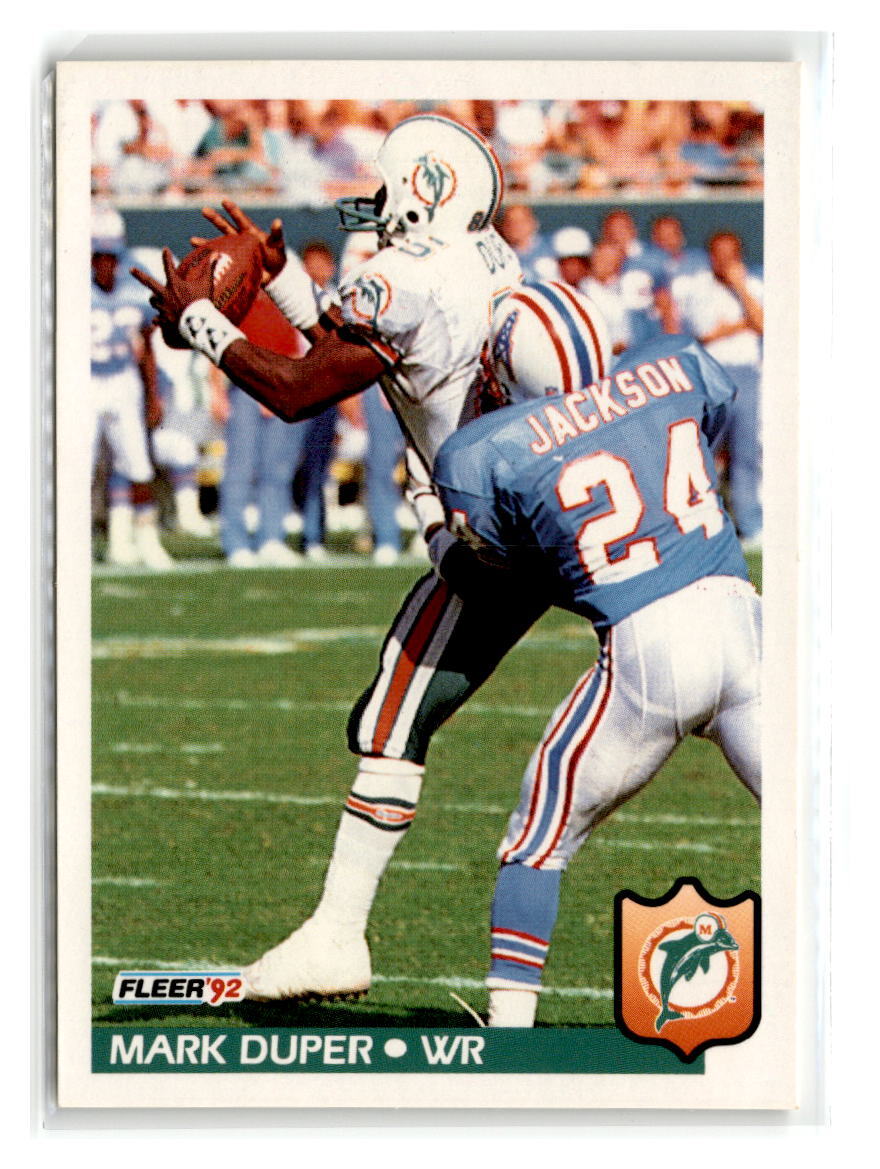 1992-Fleer-#226-Mark Duper-Miami Dolphins