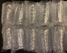 Clear Empty Fillable 6cm Plastic Christmas Craft Baubles Tree Hanging Decoration