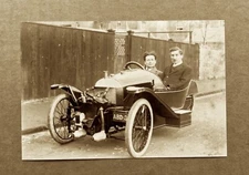 Early Morgan 3-Wheeler Press Photograph