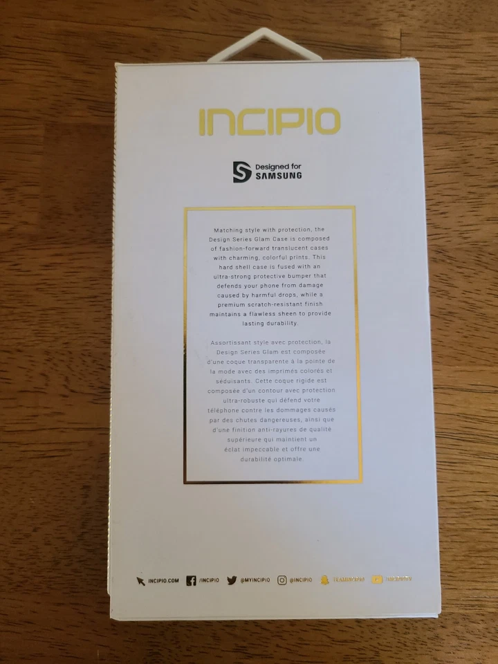 Funda Glam Serie Incipio Design para Samsung Galaxy J7 Prime Foto 2 de 2