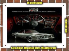 Metal Sign - 1973 Pontiac Grand Am