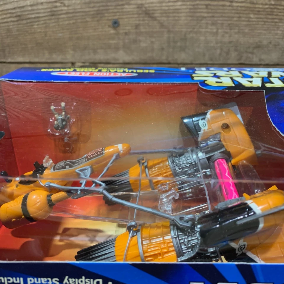 1990s Galoob, Star Wars Episodio I, Action Fleet, Sebulba's Pod Racer, Nuevo en caja Foto 3 de 4