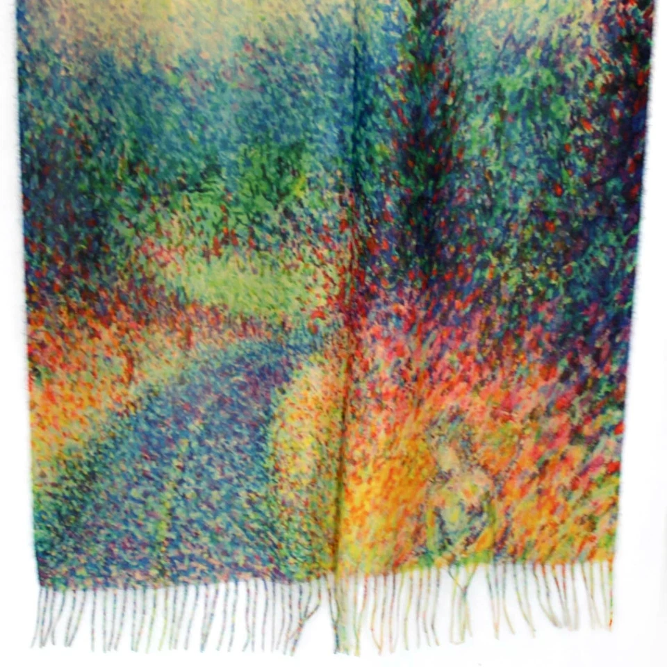 The Magic Scarf Company Estampado Abstracto Cálido Suave Bufanda Otoño Invierno Foto 4 de 4