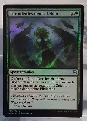 Magic - Turbulentes neues Leben - UC/Foil - Zendikars Erneuerung - DE/EN/NM
