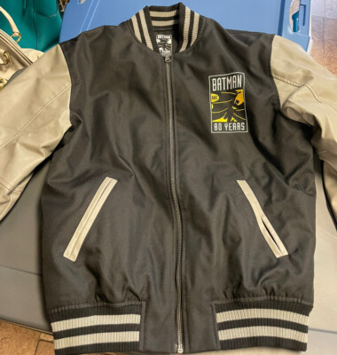 BATMAN DC (80 ANNIVERSARY) VARSITY JACKET LOOT