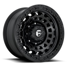 1 17 Inch Matte Black Wheel Rim Fuel Zephyr D633 D63317908450 6 Lug 17x9 1
