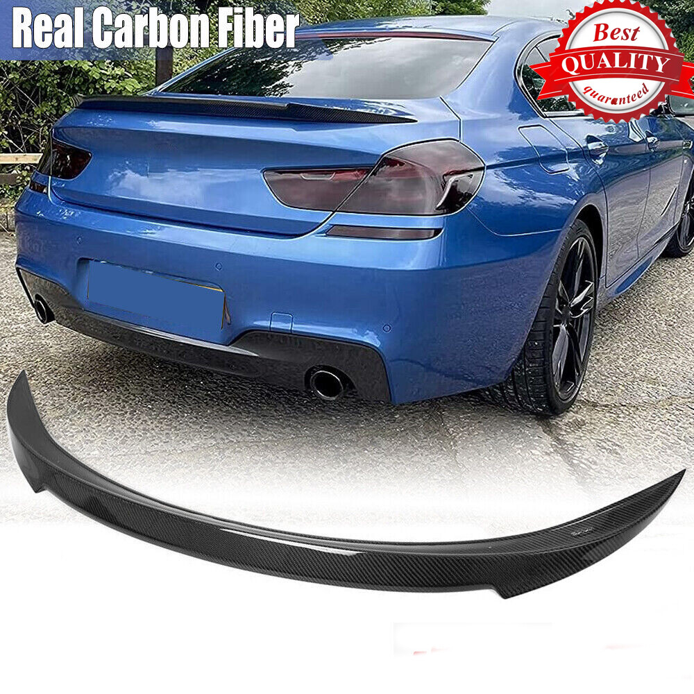 Alerón De Fibra De Carbono Estilo Ducktail Para BMW F12 640i, 650i Y M6 Convertible (2012-2016) – Acabado Brillante