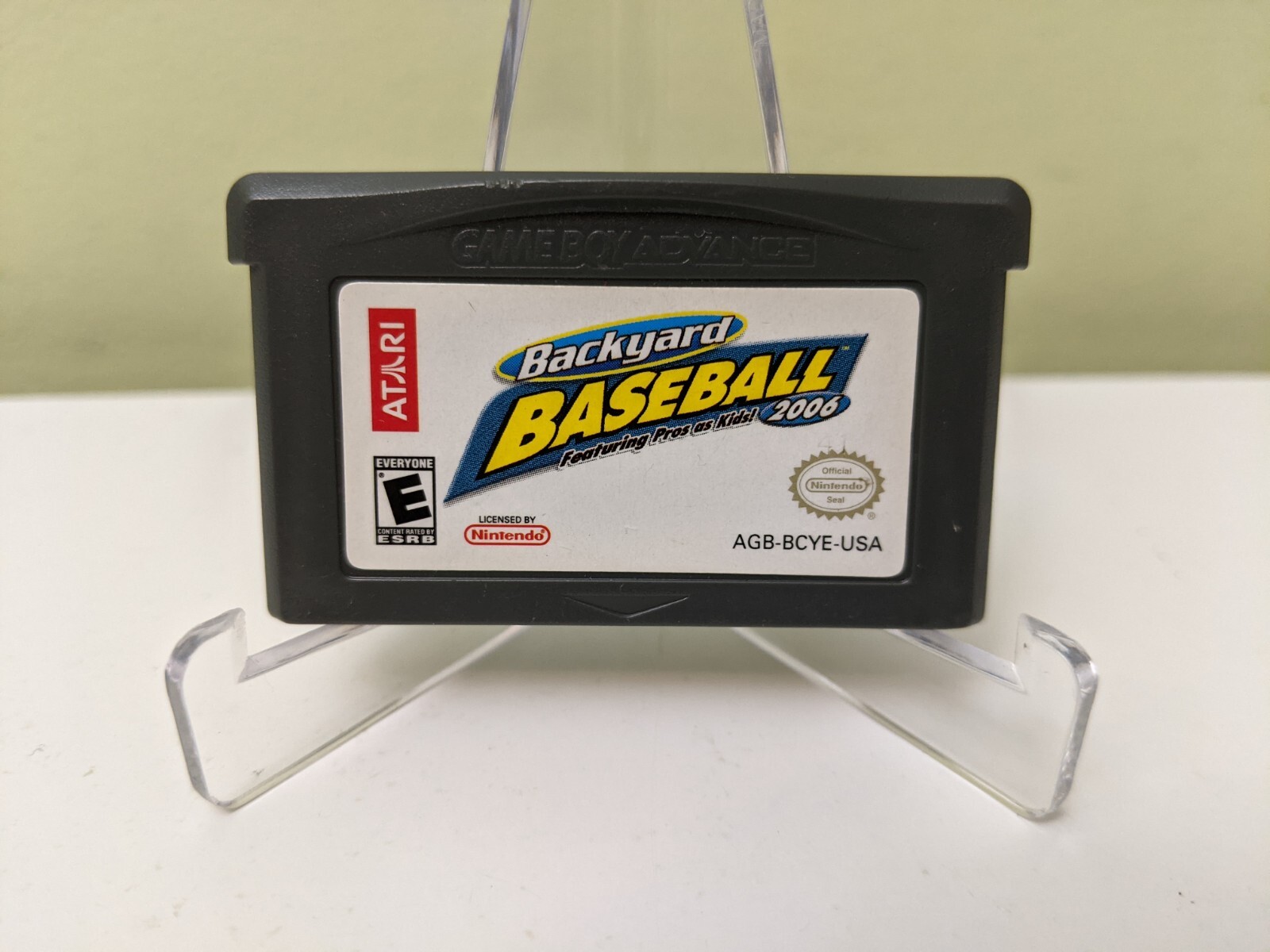 Backyard Baseball 2006 (Nintendo Game Boy Advance, 2005) Genuine OEM Authentic
