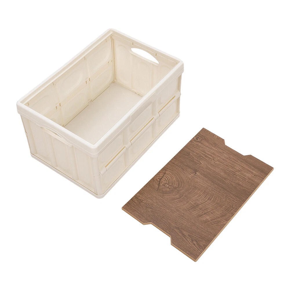 35/55L Large Foldable Storage Boxes +Lid Collapsible Home Clothes Organizer Cube - Picture 4 of 18