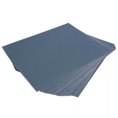 10 STÜCK NASS & TROCKEN SORTIERT SCHMIRGEL SCHLEIFPAPIER FEIN MITTEL GROB BLECHE METALL HOLZ 