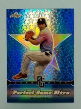 2013 Leaf Perfect Game Stars Michael Gettys Auto Blue #PGS-MG1 Card /25