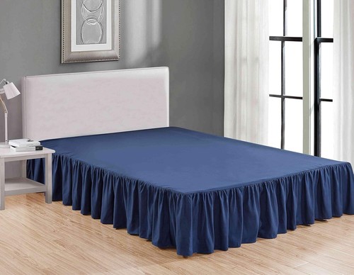 Sheets & Beyond Größe VOLL Mikrofaser Bett Rock gerafft Staub Rüsche 54 x 75 x 14 - Bild 2 von 4