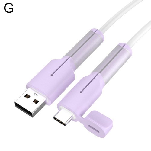 1pcs For Mirco/Type-c Data Cable Interface Protective Cover - Afbeelding 18 van 20