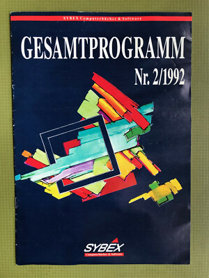 SYBEX Gesamtprogramm Nr. 2/1992 