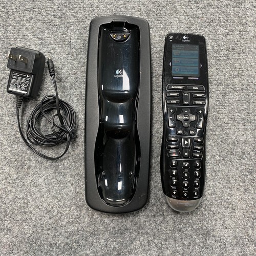 Logitech Harmony One Touch Screen Universal Remote Cradle Charging Dock- Tested