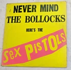 SEX PISTOLS "NEVER MIND THE BOLLOCKS" 1977 UK LP V2086 A5 / B7