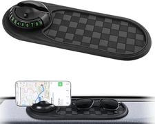 Multifunction Car Anti-Slip - Rotatable anti Skid Dashboard with Phone Holder