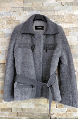 CIVIDINI   luxuriöse Designerjacke, Made in Italy, grau, Gr.44