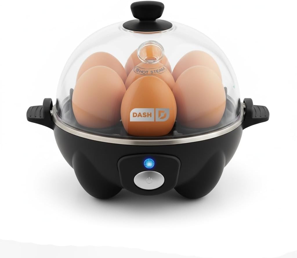 Dash Rapid Egg Cooker - Boiler, Poacher & Steamer - Includes