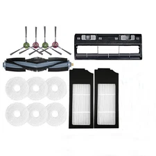 Main Side Brush Filter Mop Cloth Cover Dust Bag for ECOVACS DEEBOT X1 TURBO OMNI