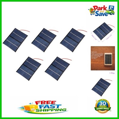Durable 12V Mini Solar Panel - 1.5W Power, Weather-Resistant & Easy to Install