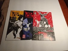 DEER EDITOR 1 2 3 Lindsay ,Kivela, Mad Cave 2024 9.4 1st prints Complete Set