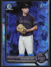 2022 Bowman Draft Sapphire Edition #BDC-174 Jackson Cox