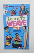 Shure Learn to Weave Book for Kids Craft (2005 Paperback) *book only*