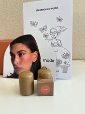 AUTHENTIC Rhode Pocket Pearl Mini Blush Monet Alexandra Leclerc w/ Looped Cap