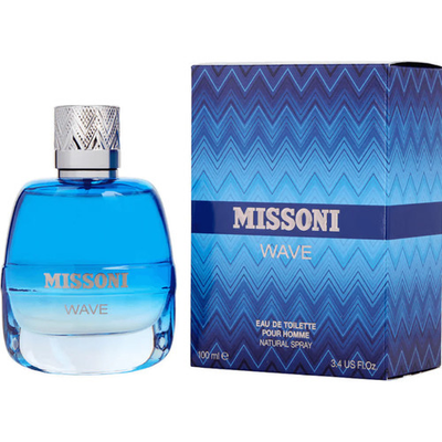 #ad Wave by Missoni cologne for men EDT 3.3 3.4 oz New In Box $42.95