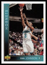 1993-94 Upper Deck Eddie Johnson #399 Charlotte Hornets