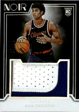 2024-25 Panini Noir NBA No. RJM-CAM Cam Christie Rookie Jumbo Patch 7/20