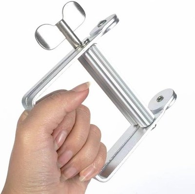 Toothpaste Squeezer, Full Metal Tube Squeezer Toothpaste Dispenser Tool