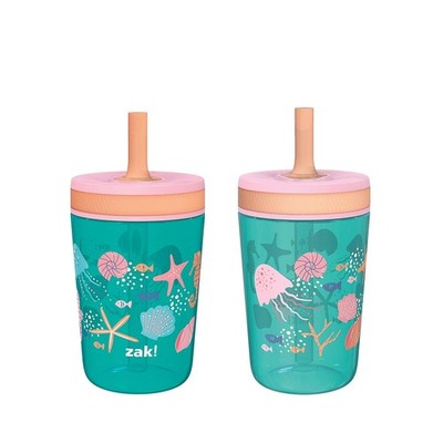 Kelso Shells 2pc 15oz Leak-Proof Tumbler Set for Kids - Perfect Travel Drinkware